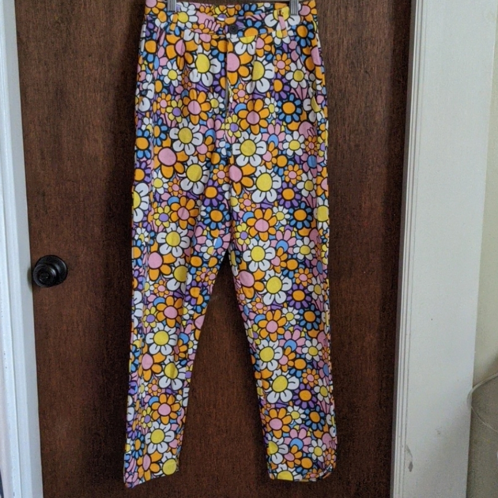 Lazy Oaf All The Flowers Peggy Pant